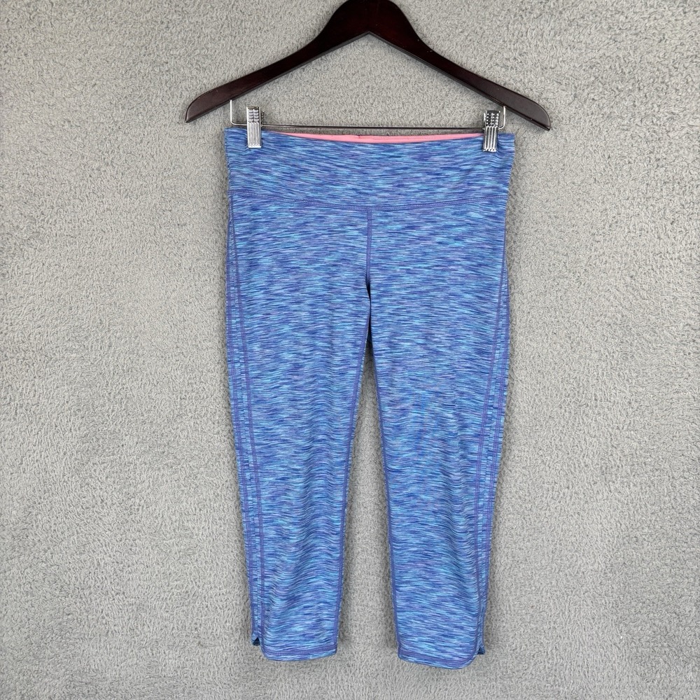 Lilly Pulitzer Luxletic Women's‎ Capris Leggings Size Medium Blue Purple